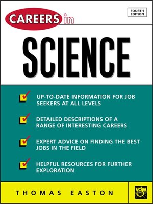 cover image of Careers in Science